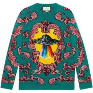 gucci ufo sweater|gucci tiger print.